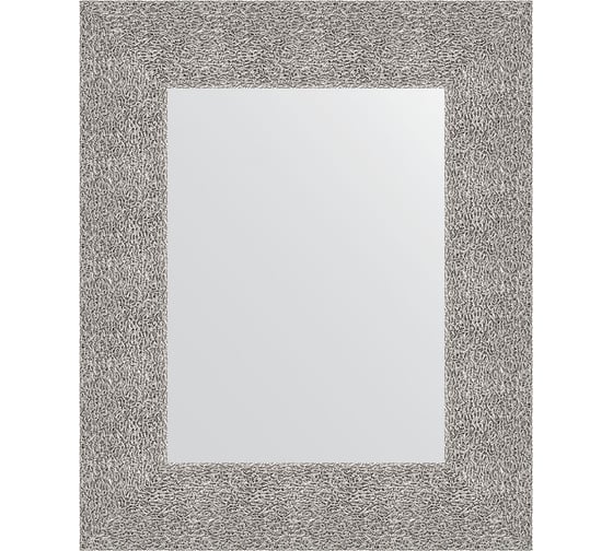 Изображение товара Зеркало в багетной раме EVOFORM чеканка серебряная 90 мм, 46x56 см BY 3023
