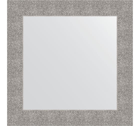 Изображение товара Зеркало в багетной раме EVOFORM чеканка серебряная 90 мм, 70x70 см BY 3151