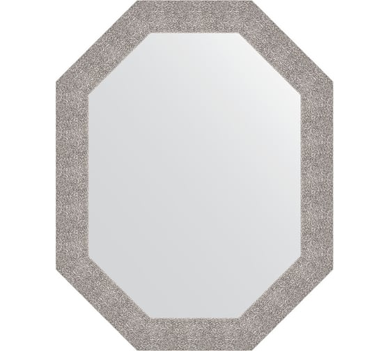 Изображение товара Зеркало в багетной раме EVOFORM чеканка серебряная 90 мм, 76x96 см BY 7188