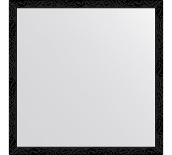 Изображение товара Зеркало в багетной раме EVOFORM черные дюны 32 мм, 59x59 см BY 7484