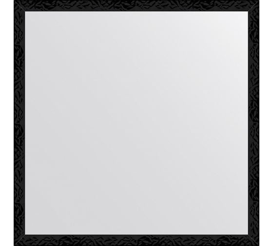 Изображение товара Зеркало в багетной раме EVOFORM черные дюны 32 мм, 69x69 см BY 7487