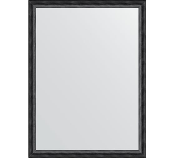 Изображение товара Зеркало в багетной раме EVOFORM черный дуб 37 мм, 60x80 см BY 0648