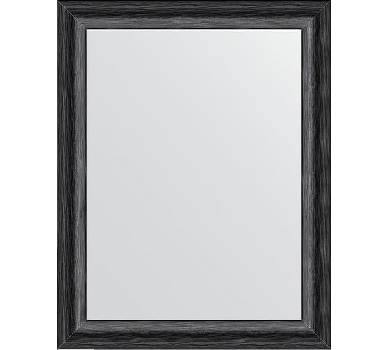 Изображение товара Зеркало в багетной раме EVOFORM черный дуб 37 мм, 36x46 см BY 1335