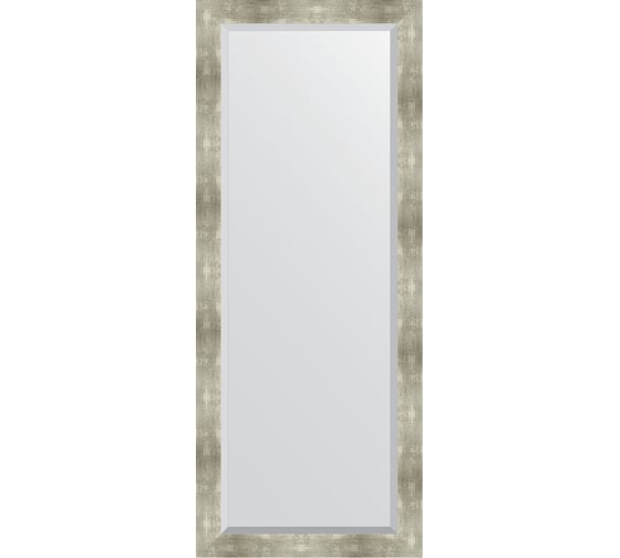 Изображение товара Напольное зеркало с фацетом в багетной раме EVOFORM алюминий 90 мм, 81x201 см BY 6181