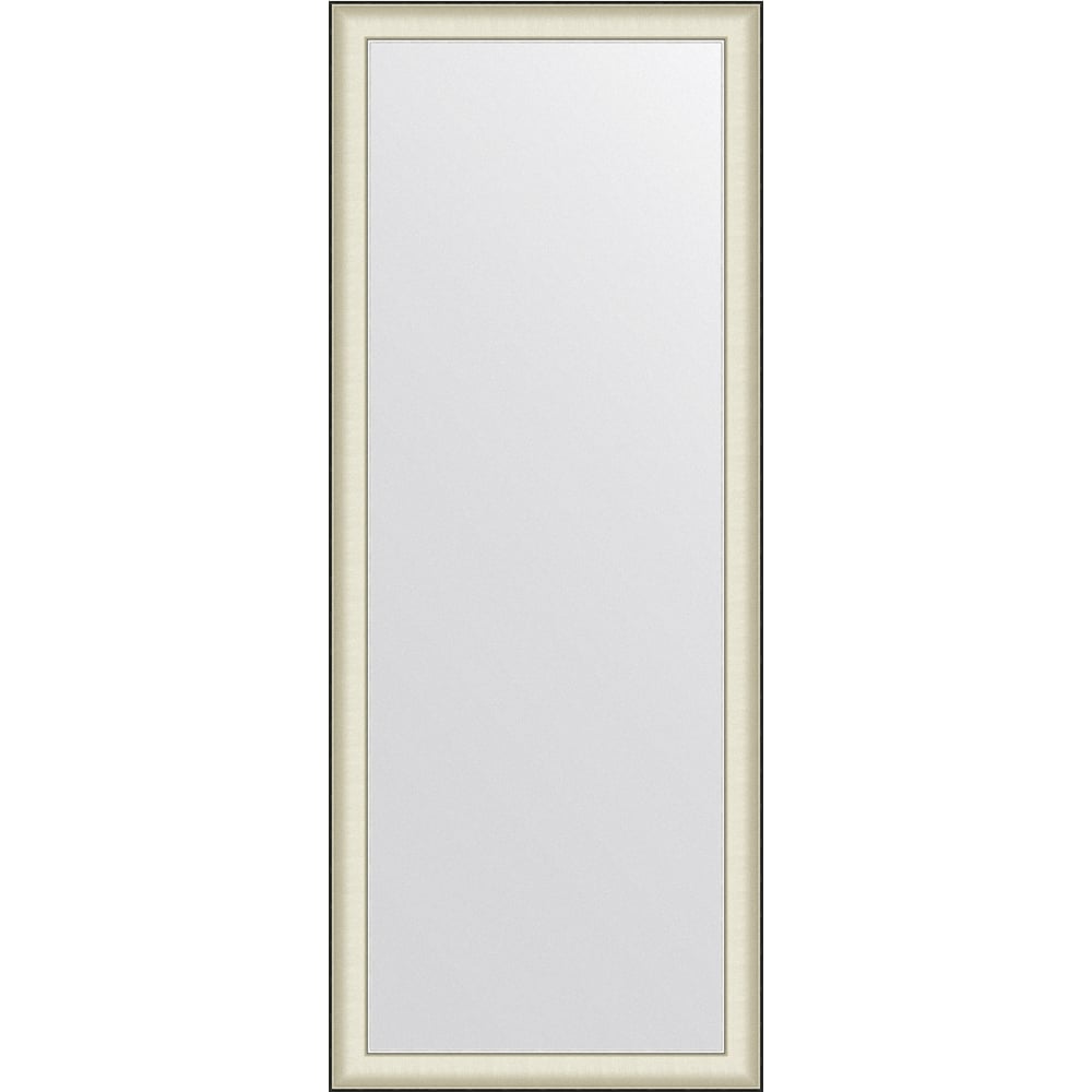 Изображение товара Напольное зеркало в багетной раме EVOFORM белая кожа с хромом 79x200 см BY 6041