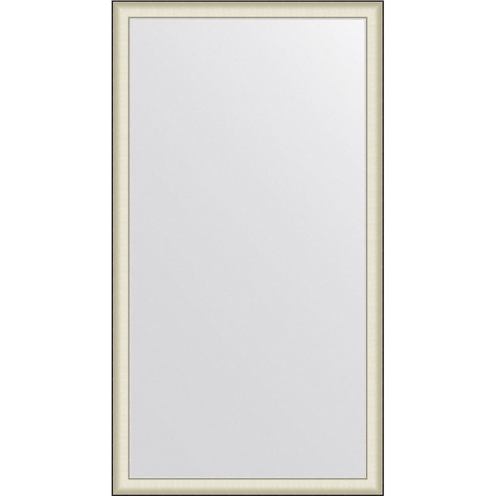 Изображение товара Напольное зеркало в багетной раме EVOFORM белая кожа с хромом 109x200 см