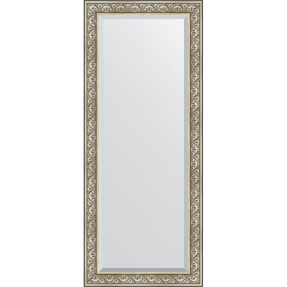 Изображение товара Напольное зеркало с фацетом в багетной раме EVOFORM серебро 85x205 см BY 6134