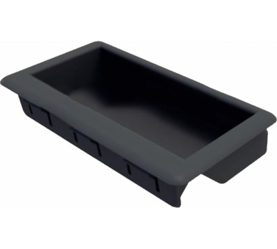 Изображение товара Потайная ручка ТРИЗАМ установочный размер 49x90 мм, полиамид, РП09.35 4 шт TRZ0235