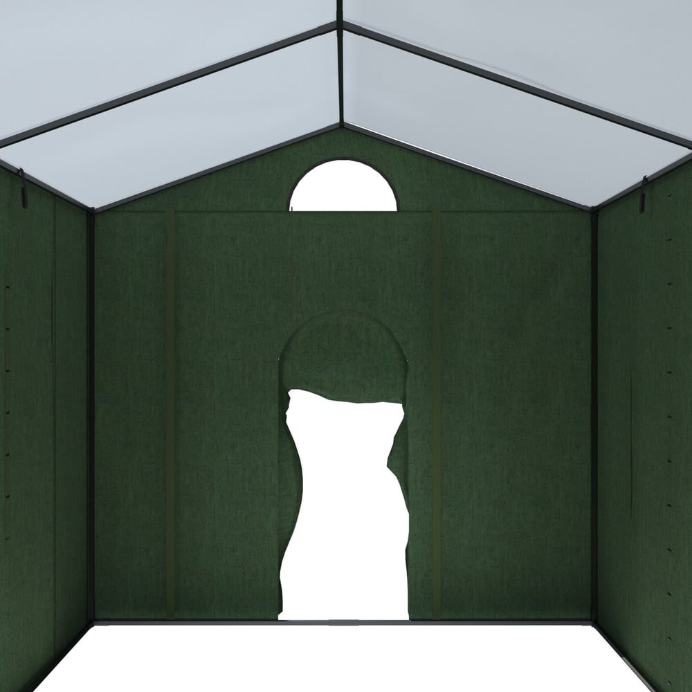 Изображение товара Палатка сварщика ПС-3 3x3 м МногоТентов Изображение товара Палатка сварщика ПС-3 3x3 м МногоТентов