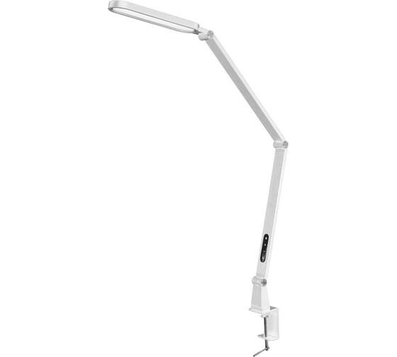 Изображение товара LED-светильник настольный на струбцине Camelion KD-860 C01 белый, 13Вт, 230В, 850лм, сенс. рег. ярк. 13895