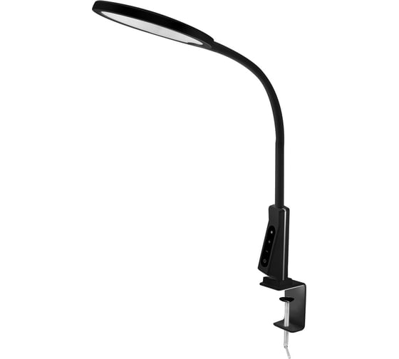 Изображение товара Светильник Camelion черный, LED, настольный, 7Вт, 230В, 450лм, сенсорный, регулировка яркости KD-837 C02