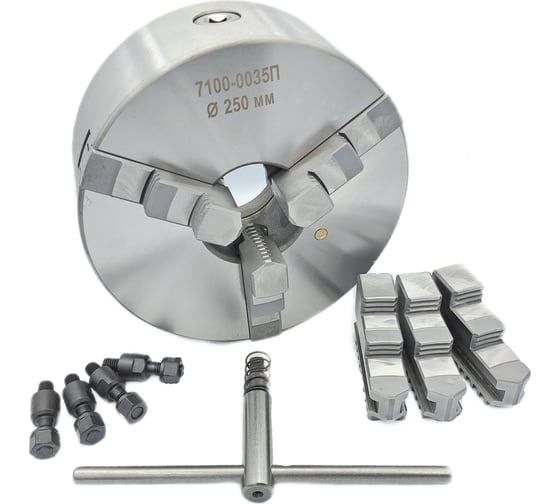 Изображение товара Патрон токарный 3-х кулачковый 250 мм TORNERI 7100-0035П 045385