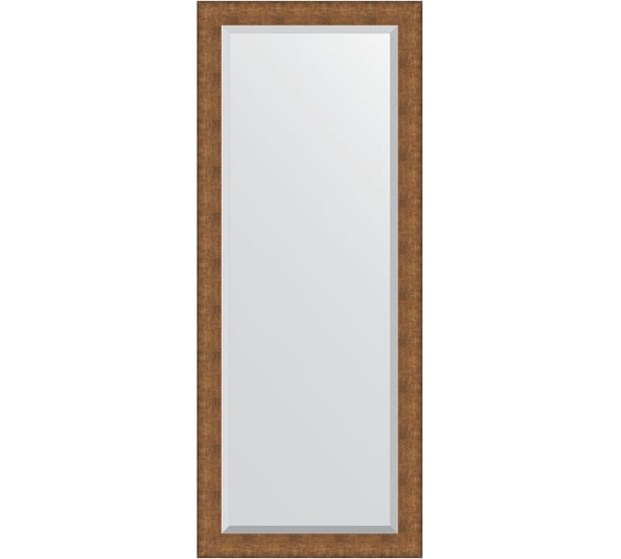 Изображение товара Напольное зеркало с фацетом в багетной раме EVOFORM медная кольчуга 88 мм, 82x202 см BY 6189