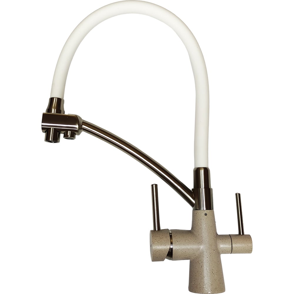 Изображение товара Смеситель для кухни WISENT W4855-21-3 с гибким изливом