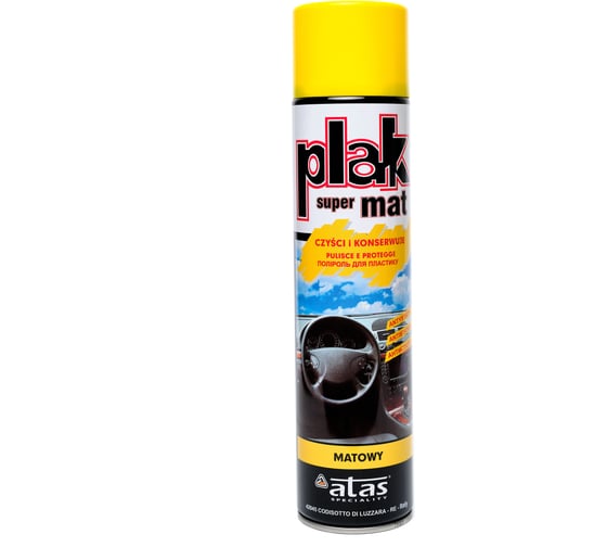 Изображение товара Полироль салона PLAK Super Mat 600 мл аэрозоль Лимон 5150