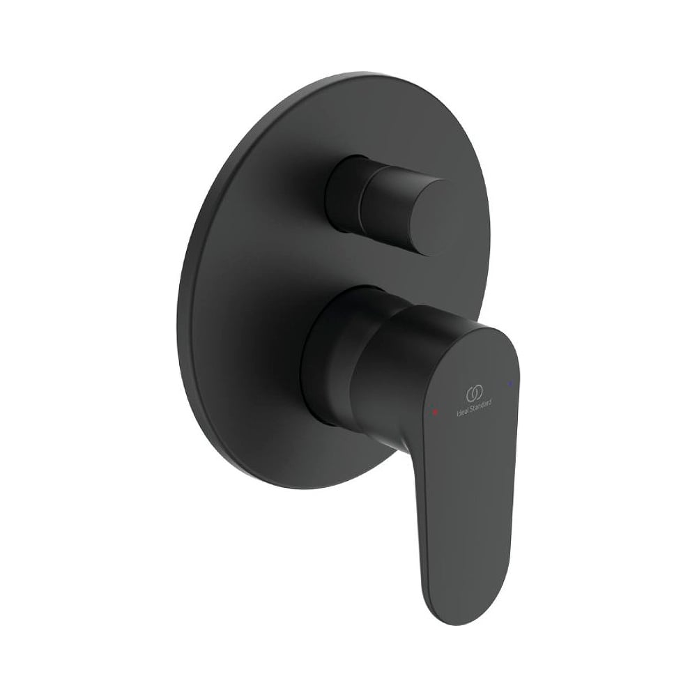 Изображение товара Встраиваемый смеситель Ideal Standard CERAFINE O для ванны и душа, чёрный Изображение товара Встраиваемый смеситель Ideal Standard CERAFINE O для ванны и душа, чёрный
