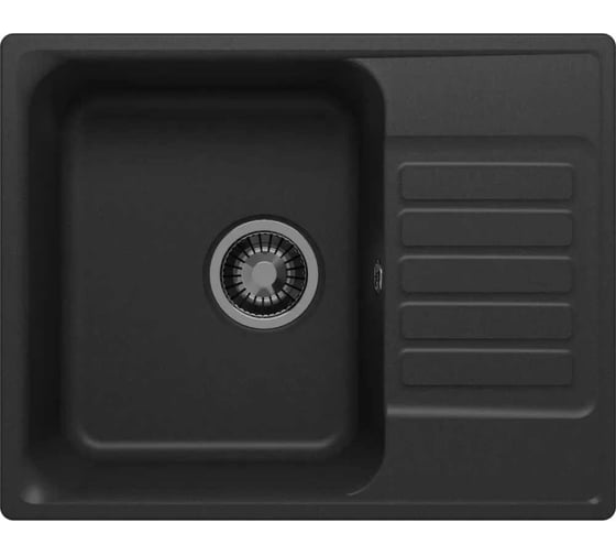 Изображение товара Кухонная мойка uperwood из искусственного камня UPD-202_прямоугольная, цвет уголь 391020211
