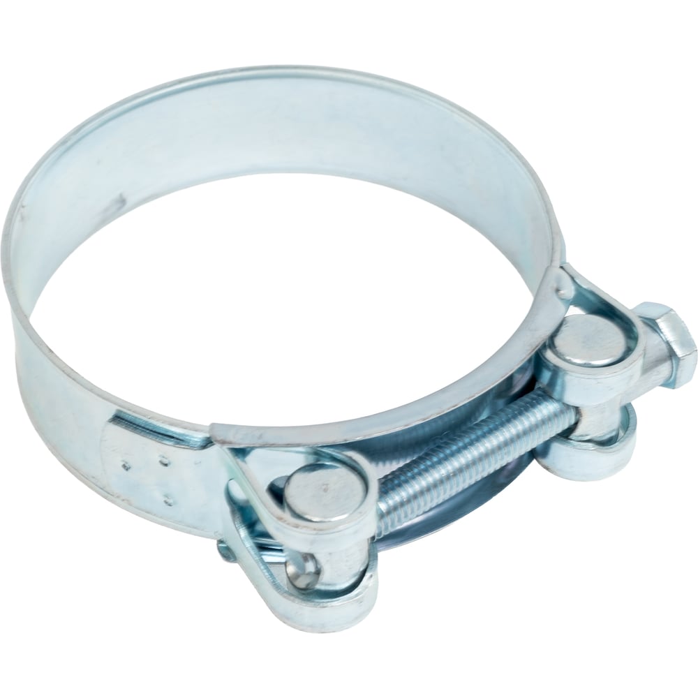 Изображение товара Усиленный хомут TITAN LOCK 80-85 мм оцинкованный сталь