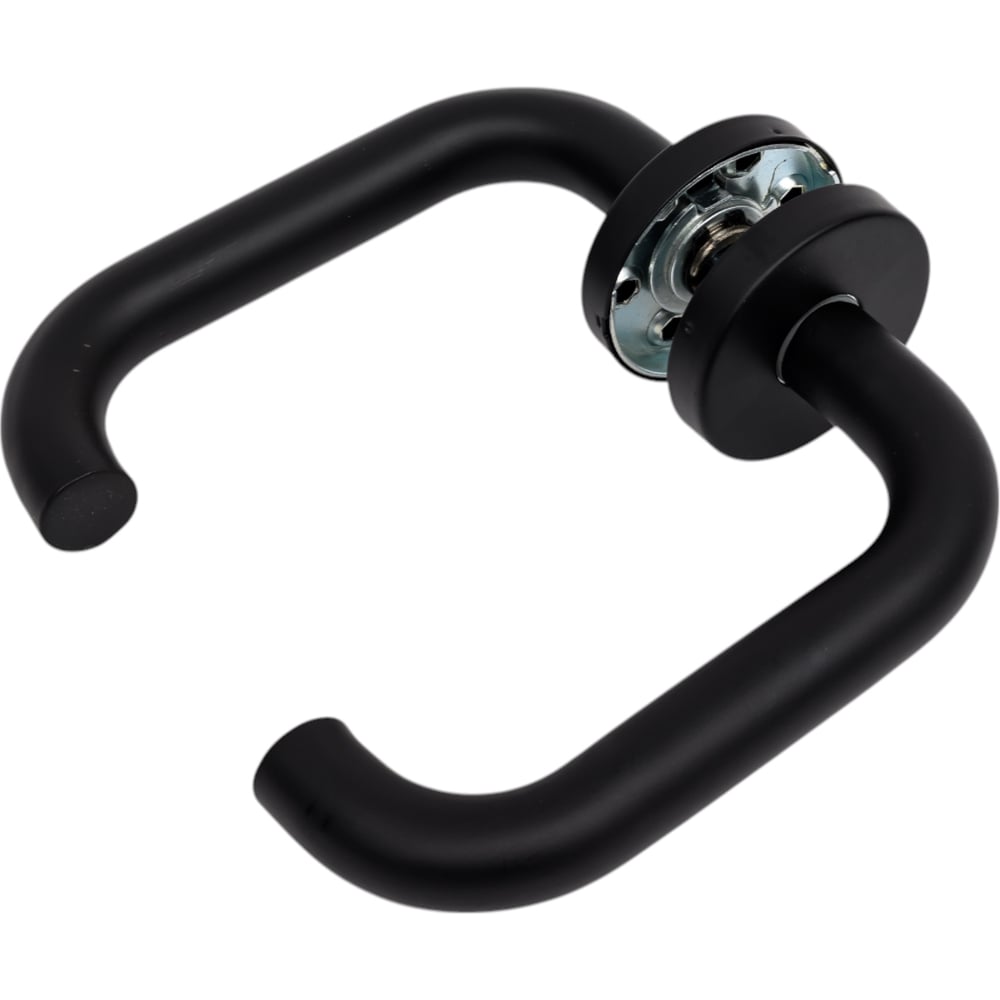 Изображение товара Дверные ручки Вантаж V0190BL черные для межкомнатных дверей