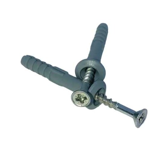 Изображение товара Дюбель гвоздь Steelfix 6x40 мм, грибовидный борт, 100 шт. ДГГ640100