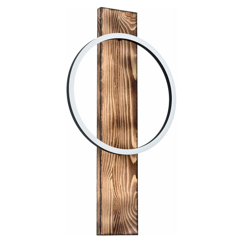 Накладной светильник EGLO ключница на молнии длина 15 см кольцо коричневый