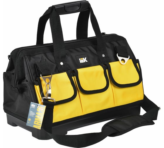 Изображение товара Сумка монтажника IEK bg-03 Arma2l 5 с пластиковым дном A2L5-BG12-03-K02