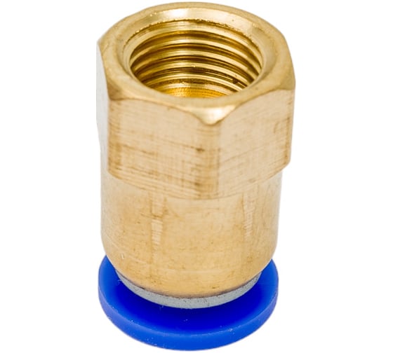 Изображение товара Фитинг цанговый прямой металлический 10 мм, внутренняя резьба 1/4" ARMA CF F1/4-10