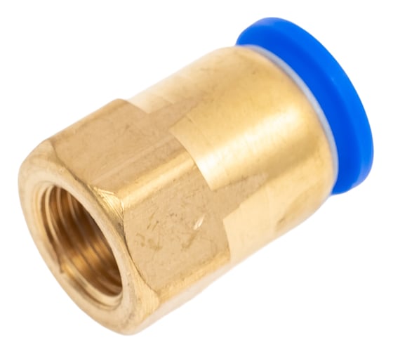 Изображение товара Фитинг цанговый прямой металлический 12 мм, внутренняя резьба 1/4" ARMA CF F1/4-12