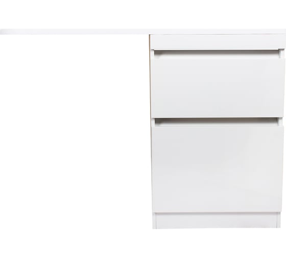 Изображение товара Напольная тумба Style Line "Даллас 120", Люкс белая, PLUS, ЭМАЛЬ СС-00002338