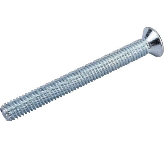 Изображение товара Потайной винт КРЕП-КОМП цинк, DIN 965, 6х55, 20 шт. вп655мф