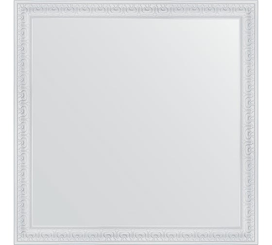 Изображение товара Зеркало EVOFORM в багетной раме - алебастр 48 mm (62x62 cm) 0776