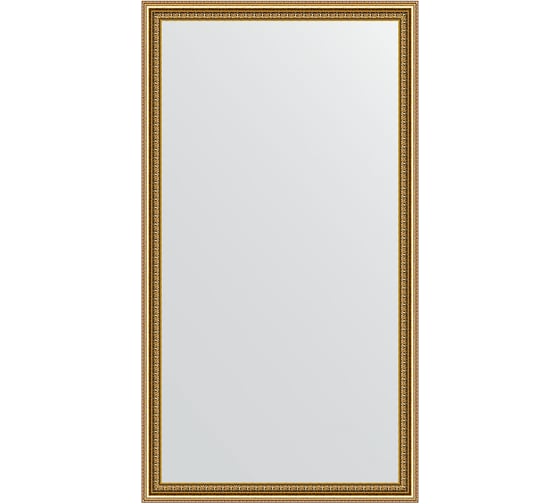 Изображение товара Зеркало EVOFORM в багетной раме - бусы золотые 46 mm (62x112 cm) 1082