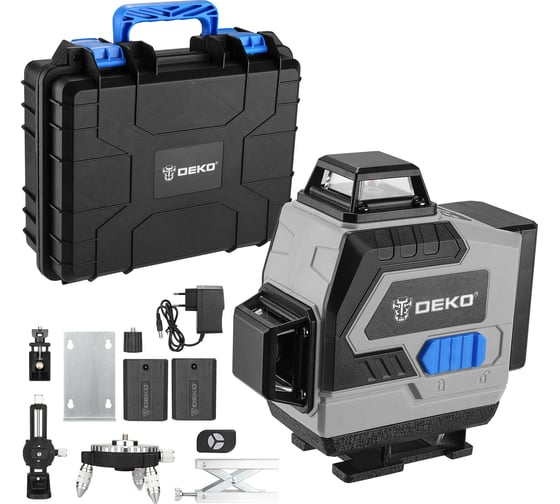 Изображение товара Лазерный самовыравнивающийся уровень DEKO DKLL16 в кейсе 065-0232