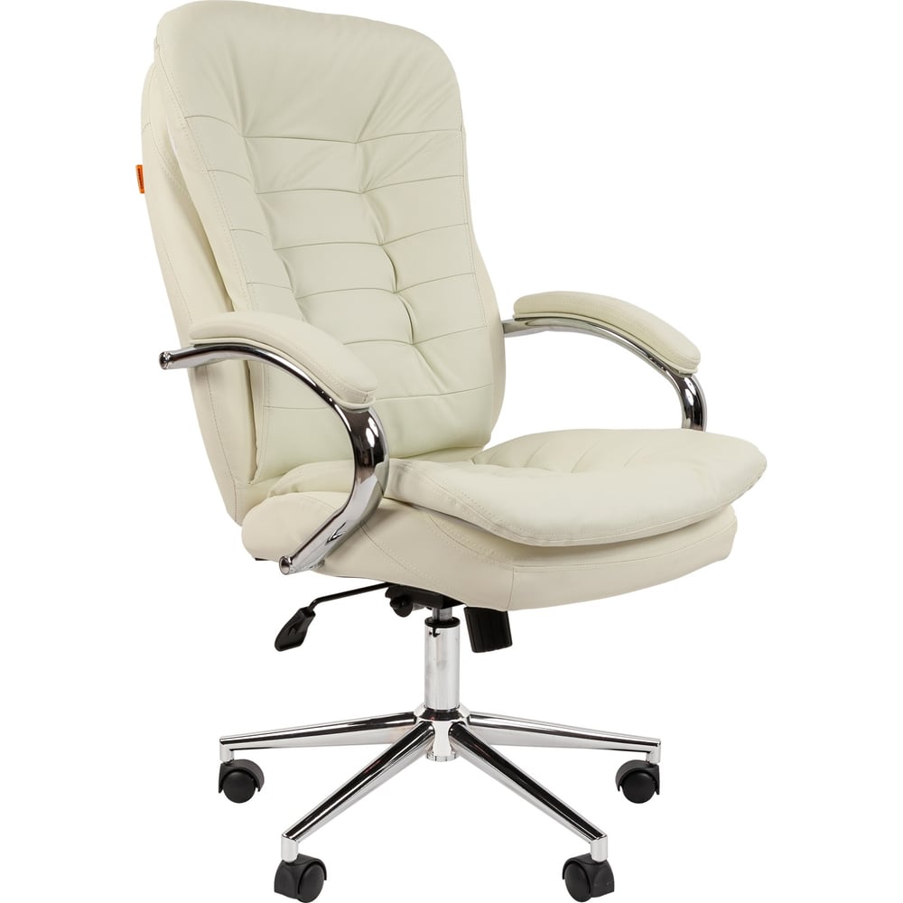 Изображение товара Кресло руководителя CHAIRMAN 795 кожа, белый 00-07116605