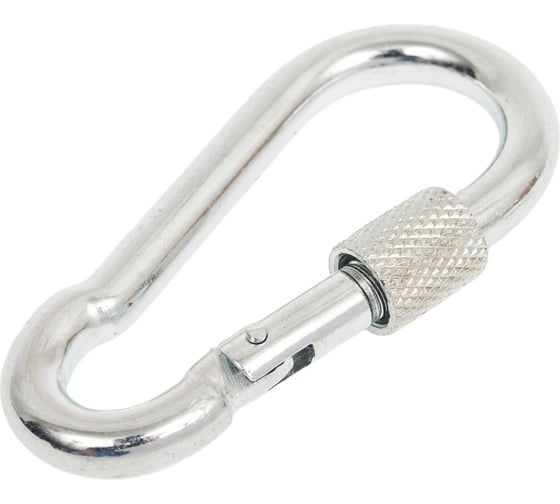 Изображение товара Пожарный карабин с фиксатором КРЕП-КОМП DIN 5299, м7, 5 шт. кпф7мф