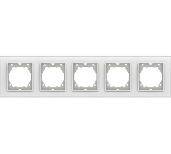 Изображение товара Рамка 5-я Metronex Electric Exclusive White FRM050503BEL
