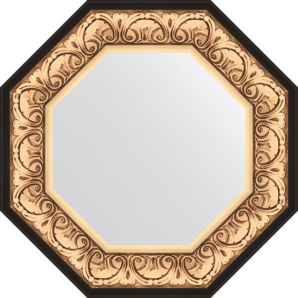 Изображение товара Зеркало EVOFORM в багетной раме барокко золото 60,4x60,4 см