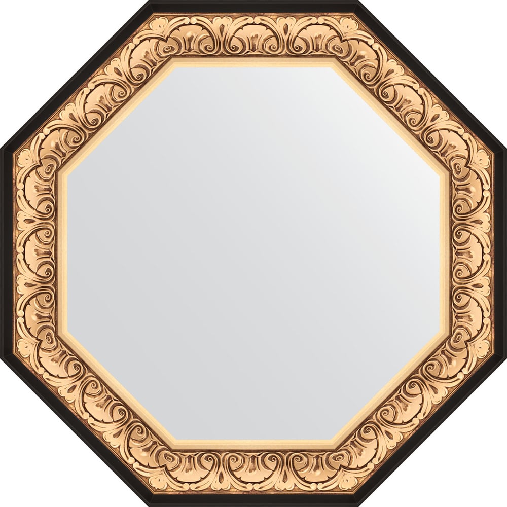 Изображение товара Зеркало EVOFORM в багетной раме барокко золото 80,4x80,4 см