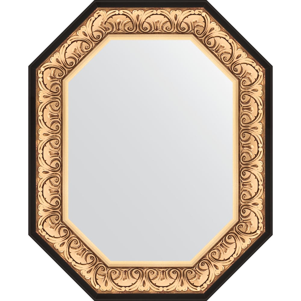 Изображение товара Зеркало EVOFORM в багетной раме - барокко золото 65x80 см модель 7242