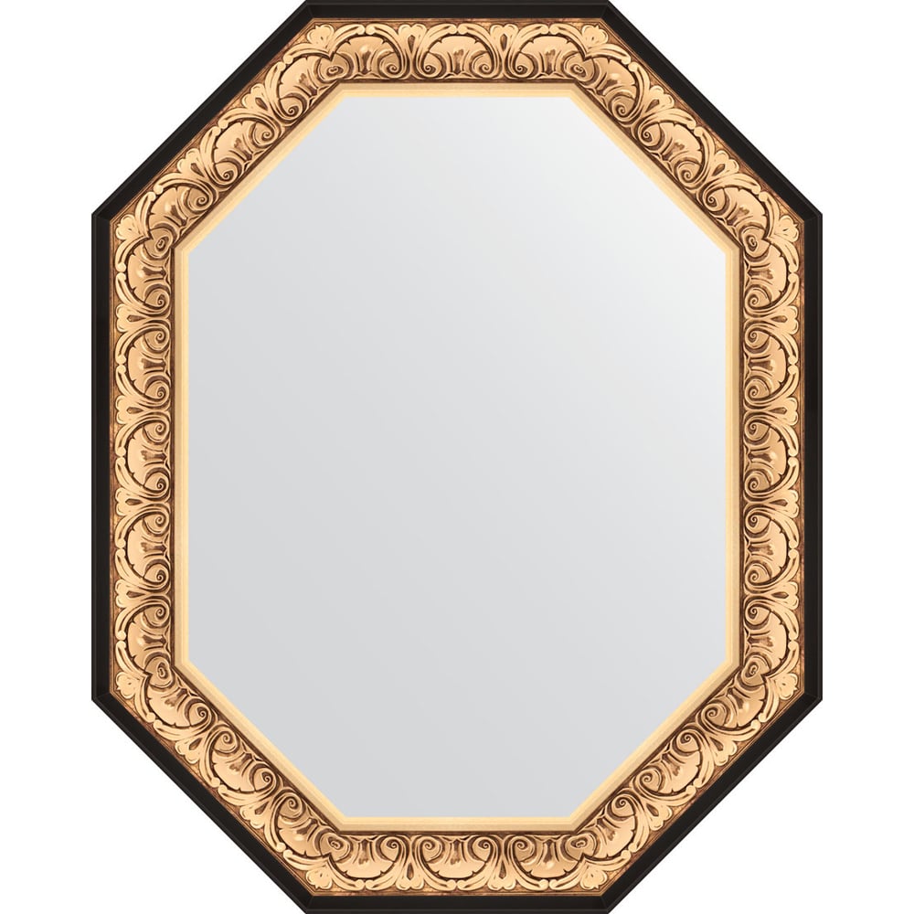 Изображение товара Зеркало EVOFORM в багетной раме барокко золото 80x100 см