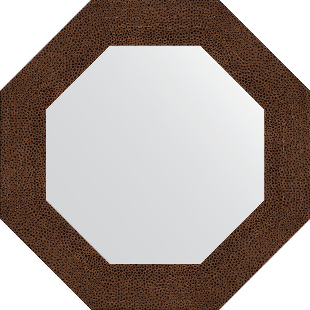 Изображение товара Зеркало EVOFORM в багетной раме бронзовая лава 90 mm 61x61 см