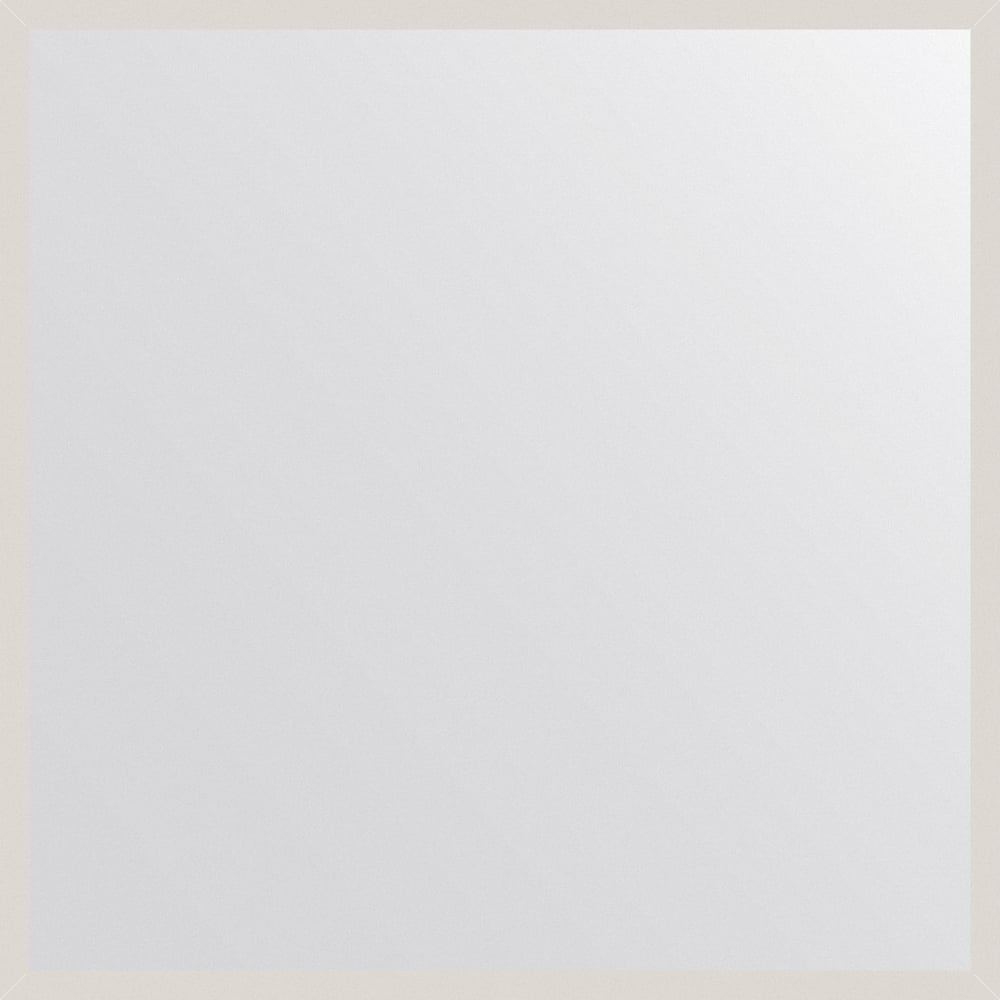 Изображение товара Зеркало EVOFORM в багетной раме белый 66x66 см