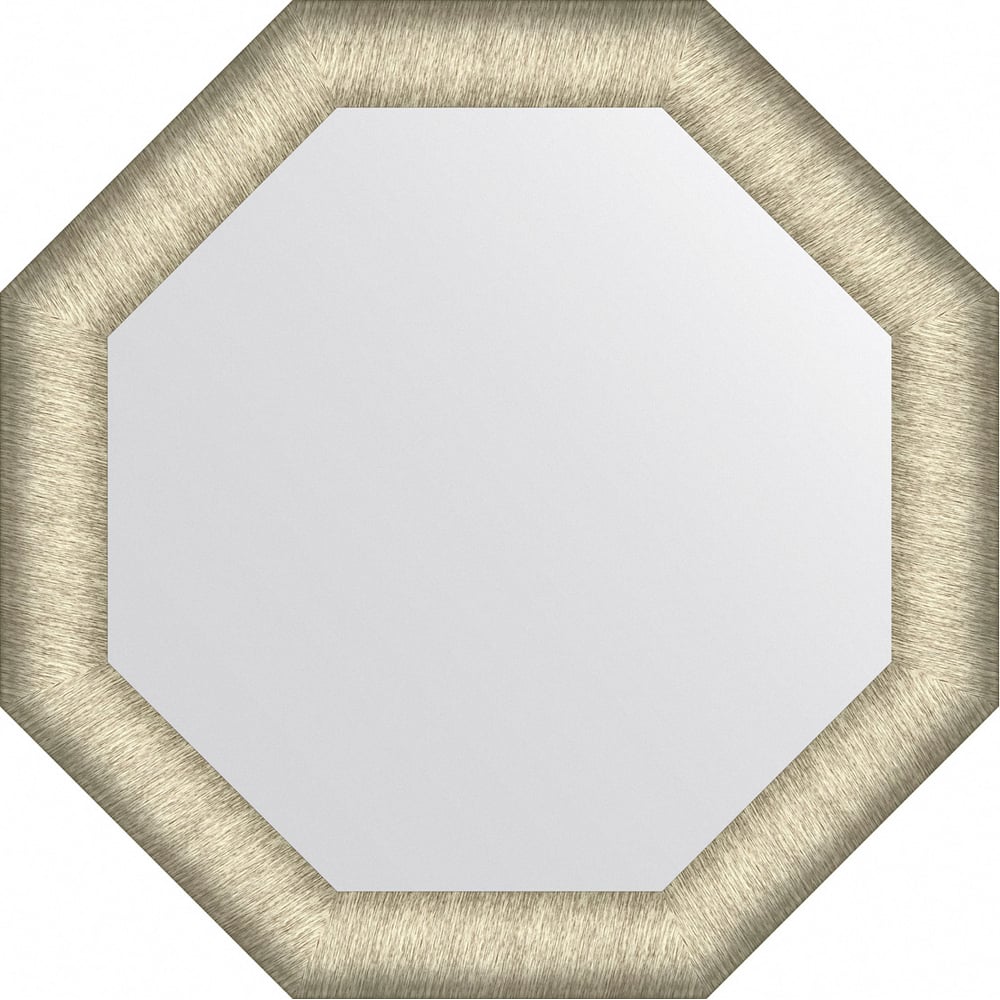 Изображение товара Зеркало EVOFORM в багетной раме серебро 55x55 см OCTAGON