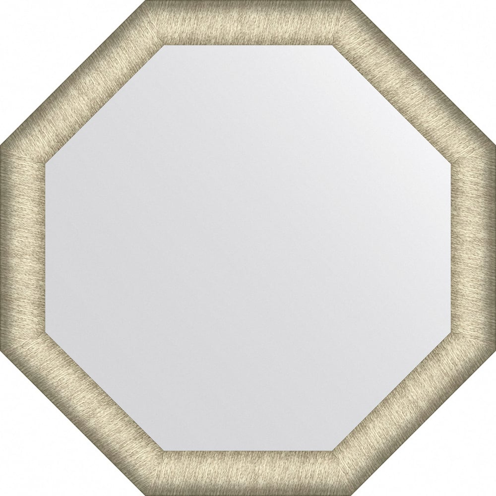 Изображение товара Зеркало EVOFORM в багетной раме серебро 65x65 см OCTAGON