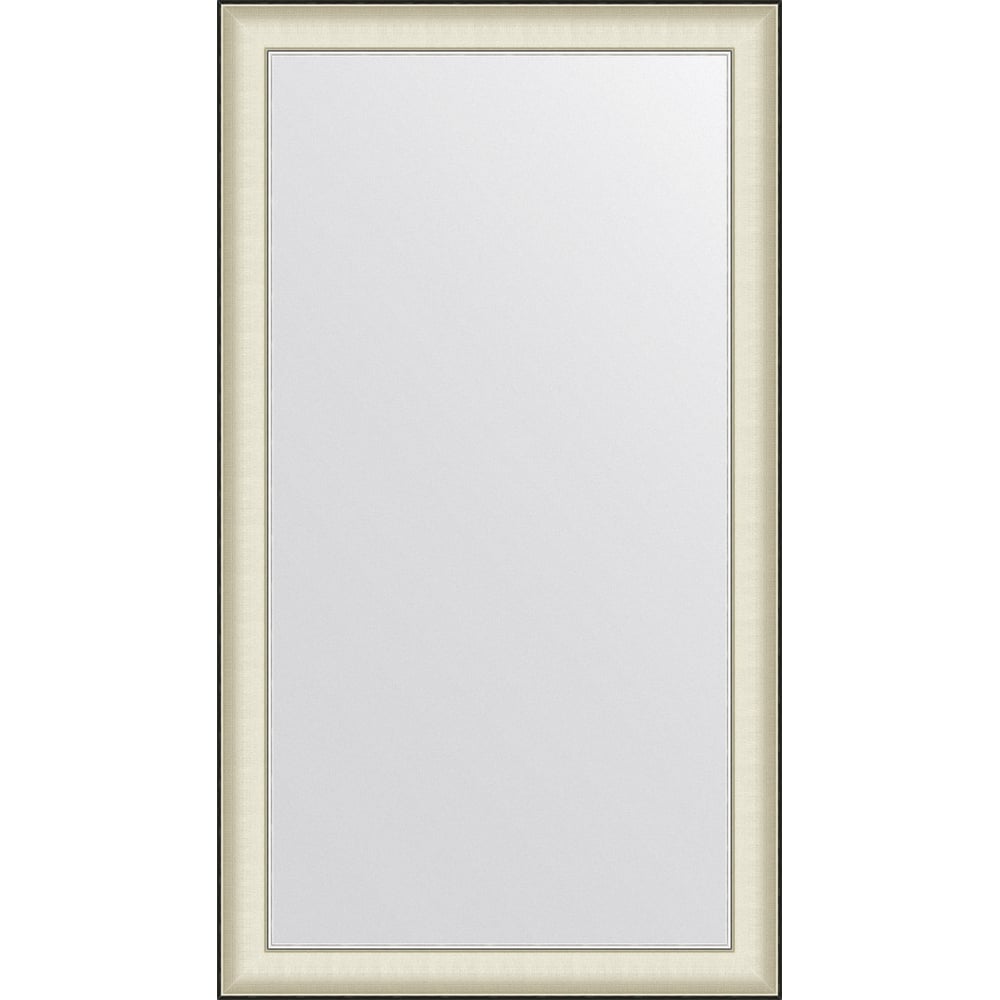 Изображение товара Зеркало EVOFORM в багетной раме белая кожа с хромом 78x138 см BY 7634