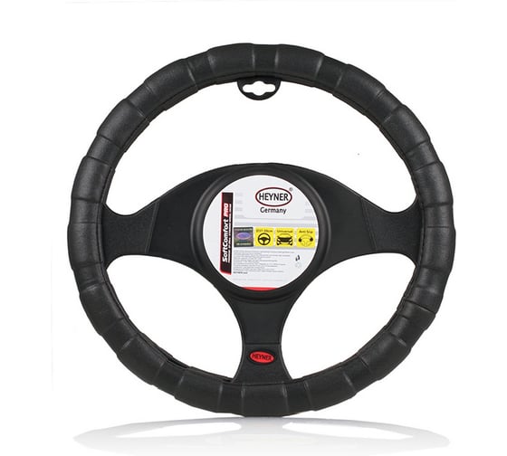 Изображение товара Чехол на руль Heyner LUX d 37-39 черный 601000