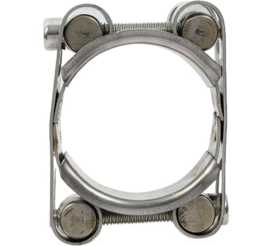 Изображение товара Двухболтовый силовой хомут TITAN LOCK 35-45 мм, нерж. сталь TL35-45DRCSS