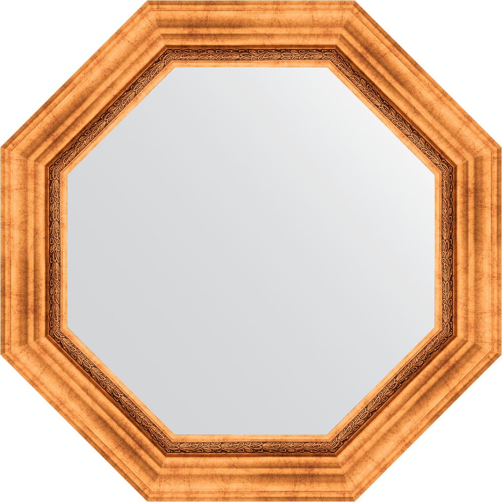 Изображение товара Зеркало EVOFORM в багетной раме римское золото 66,6x66,6 см OCTAGON