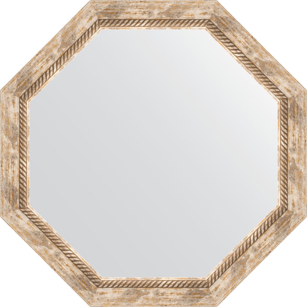 Изображение товара Зеркало EVOFORM в багетной раме прованс 73x73 см многоугольное