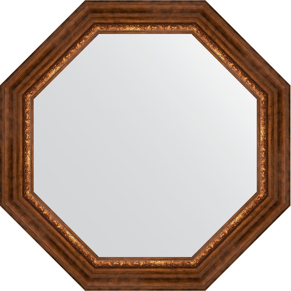 Изображение товара Зеркало EVOFORM в багетной раме 76,6x76,6 см римская бронза OCTAGON